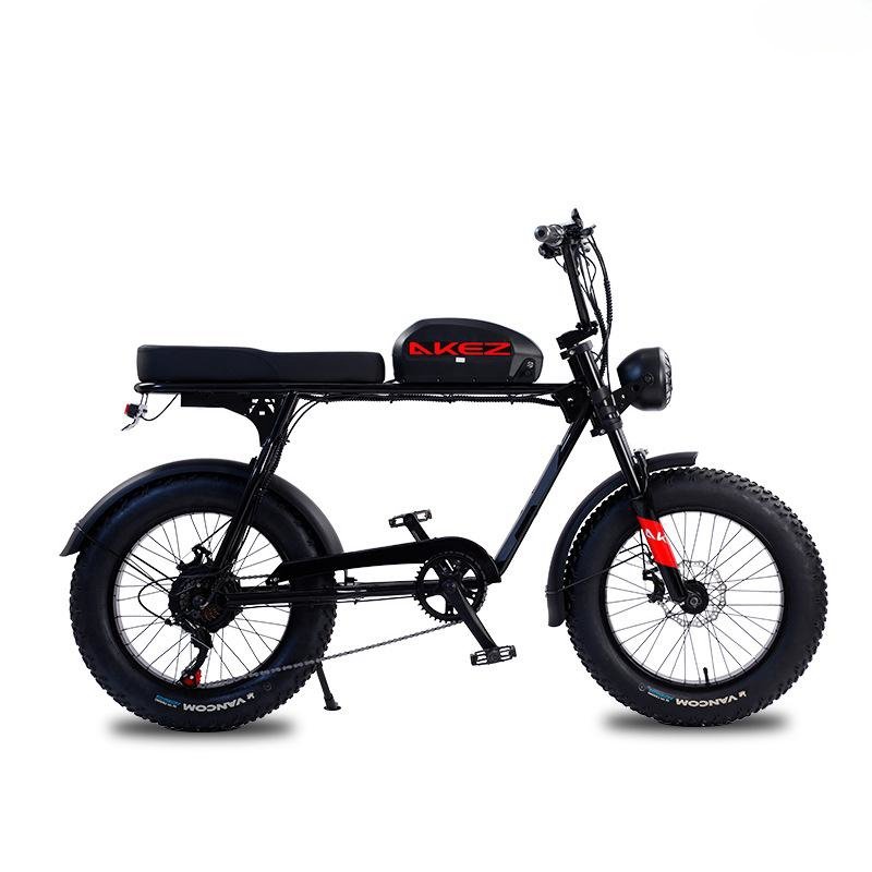 Electric Mountain Bike 20*4.0 Fat tire Full suspension 500w 48V 13AH/48V 18AH lithium battery E BIKE