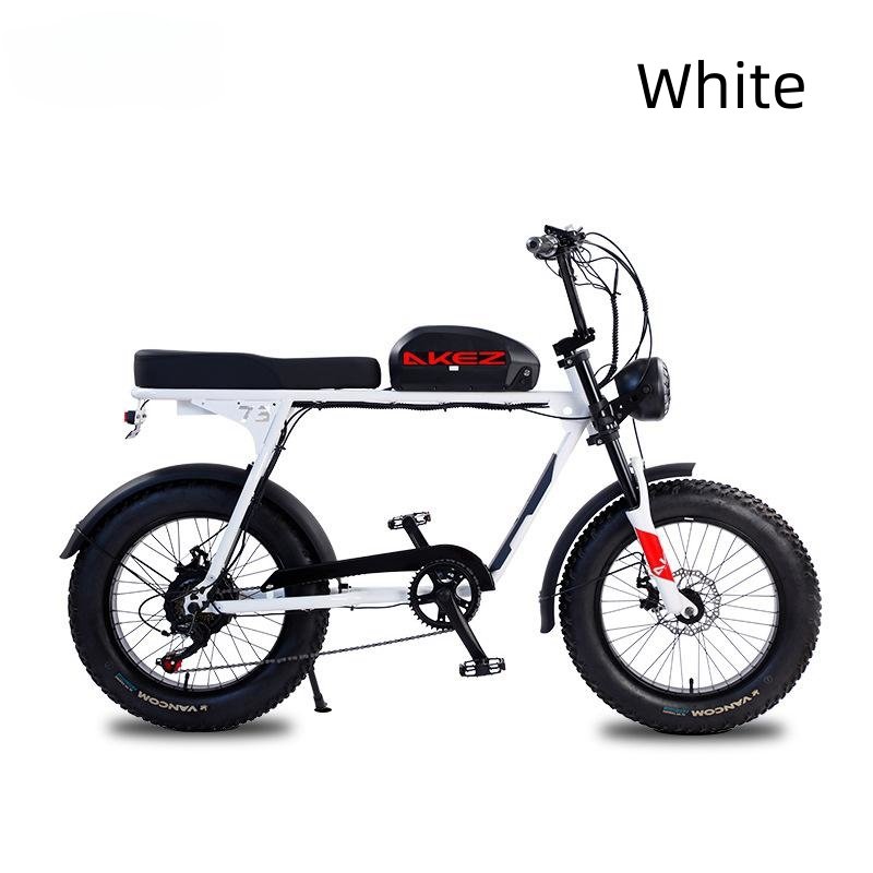 Electric Mountain Bike 20*4.0 Fat tire Full suspension 500w 48V 13AH/48V 18AH lithium battery E BIKE