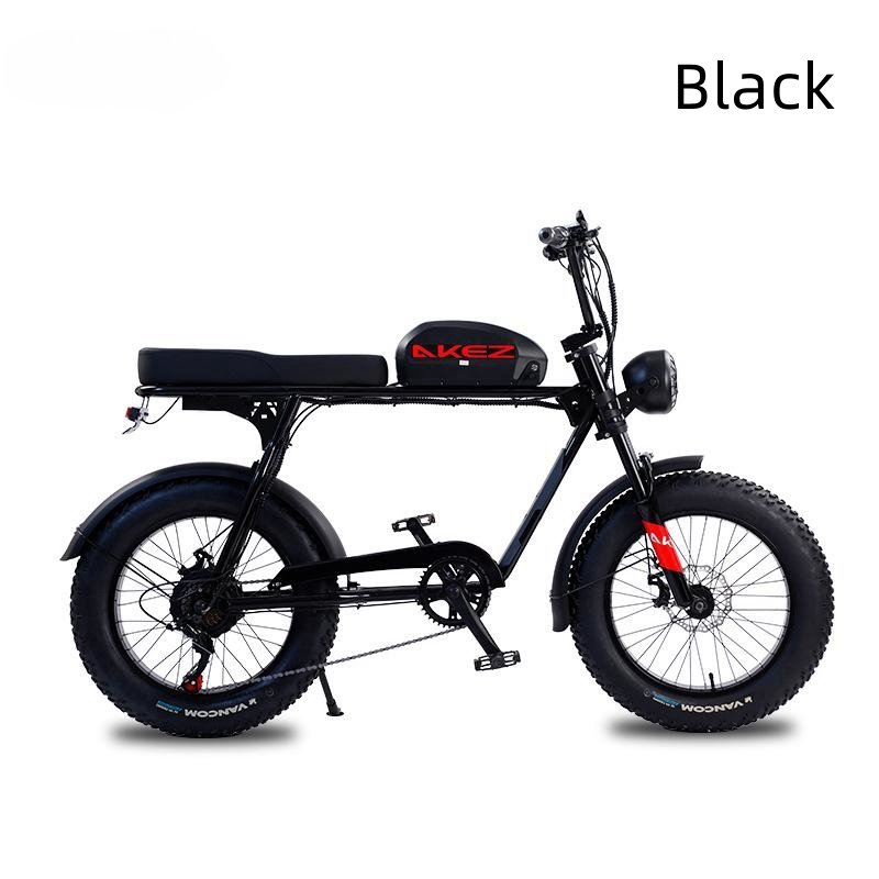 Electric Mountain Bike 20*4.0 Fat tire Full suspension 500w 48V 13AH/48V 18AH lithium battery E BIKE