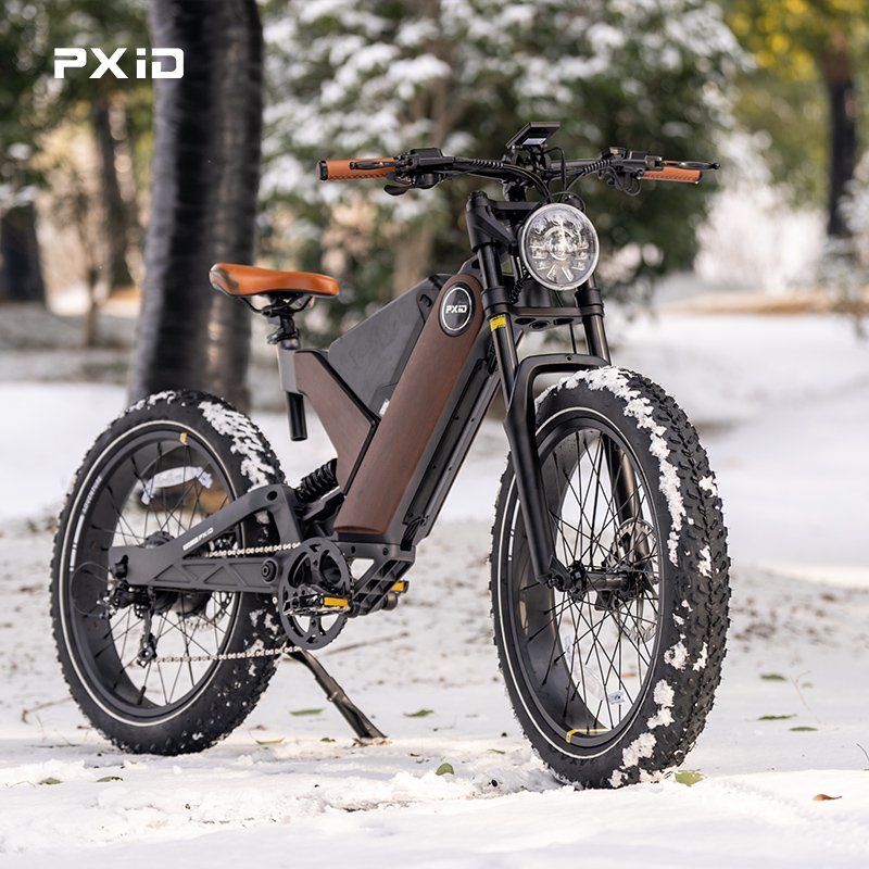 7 Speed Emtb 750W 1000W 1200W 1500W Electric 24 Inch*4.0 Inch Big Fat Wheel e bike City Hybrid Electric Mountain Bike