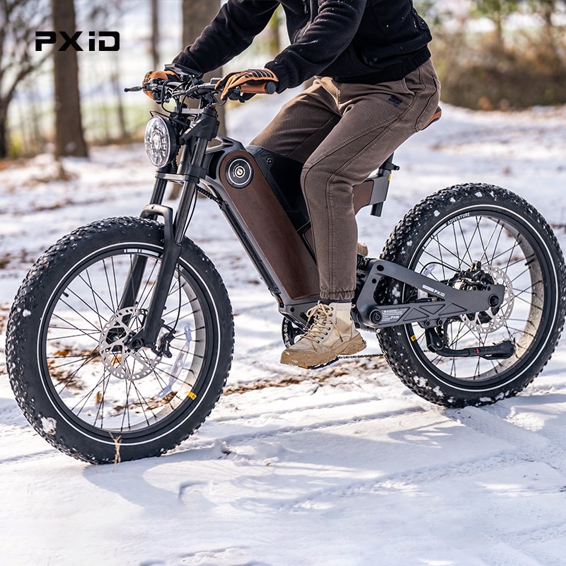 7 Speed Emtb 750W 1000W 1200W 1500W Electric 24 Inch*4.0 Inch Big Fat Wheel e bike City Hybrid Electric Mountain Bike