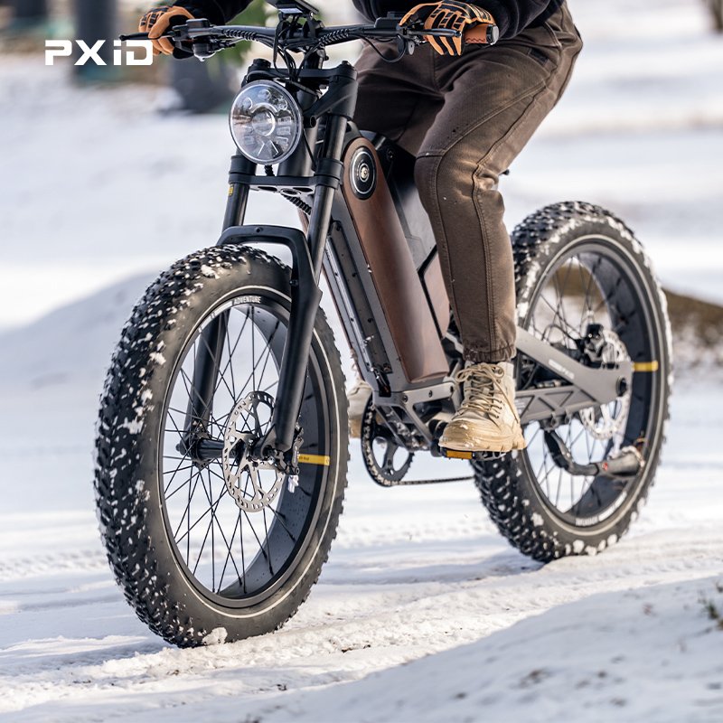 7 Speed Emtb 750W 1000W 1200W 1500W Electric 24 Inch*4.0 Inch Big Fat Wheel e bike City Hybrid Electric Mountain Bike