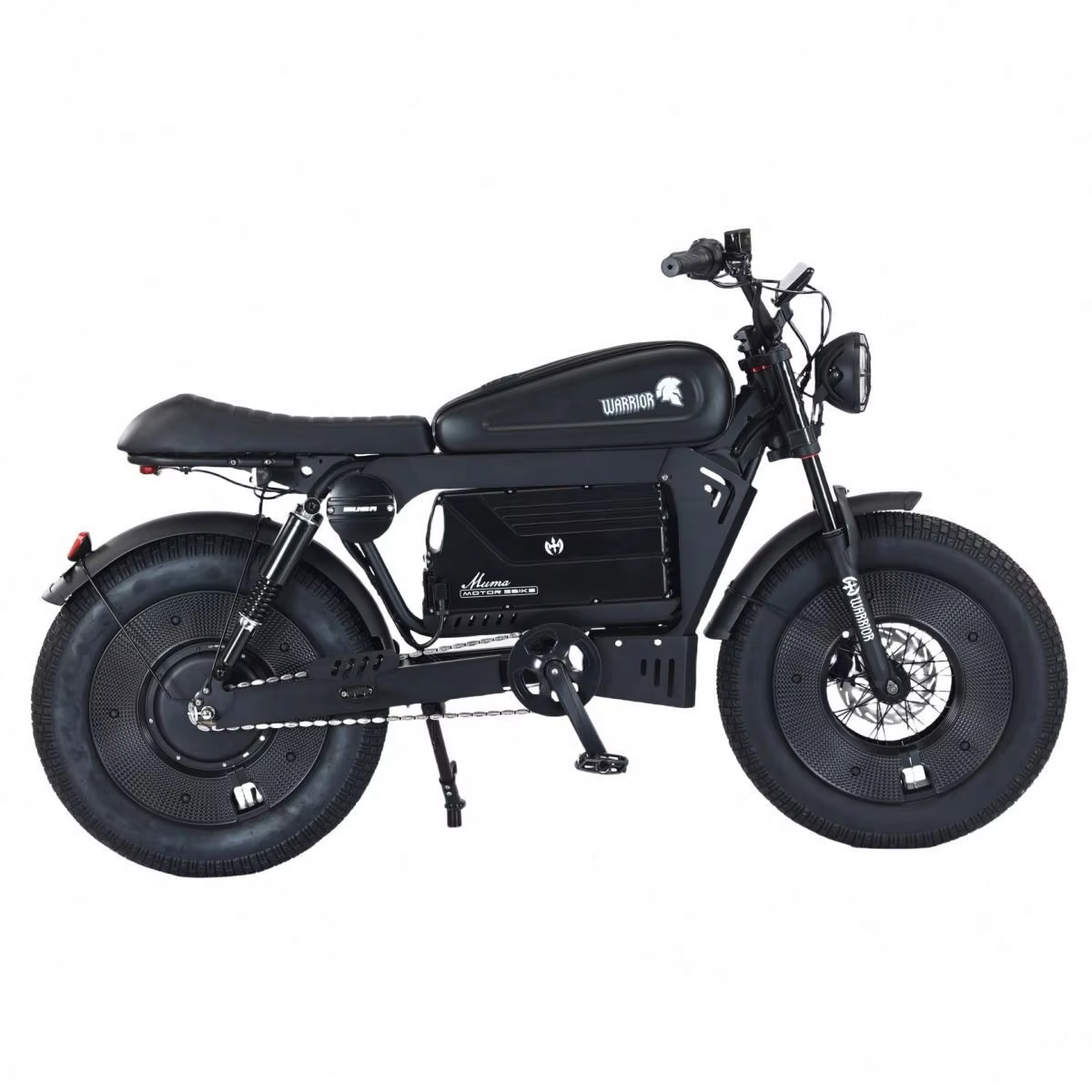 Powerful 2000W Electric Mountain Bike Carbon Steel Frame Disc Brake System for City Riding or Commuting