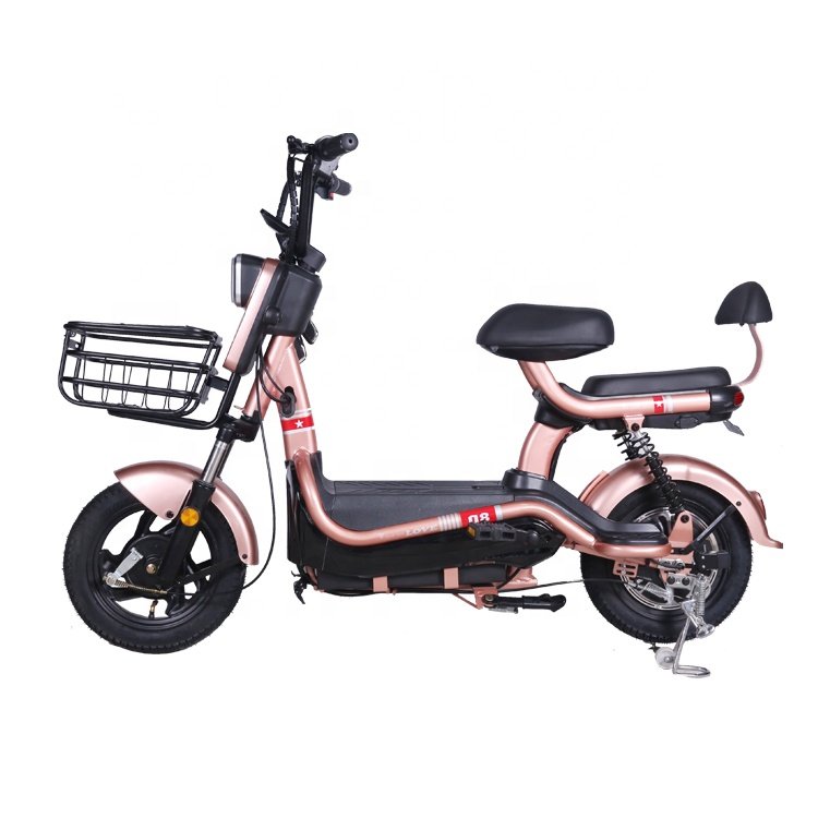 Wholesale Y2-C Clear positioning Suitable for Adult daily commute 48v 12Ah Leisure Electric Bicycle 14 inch City Electric Bike
