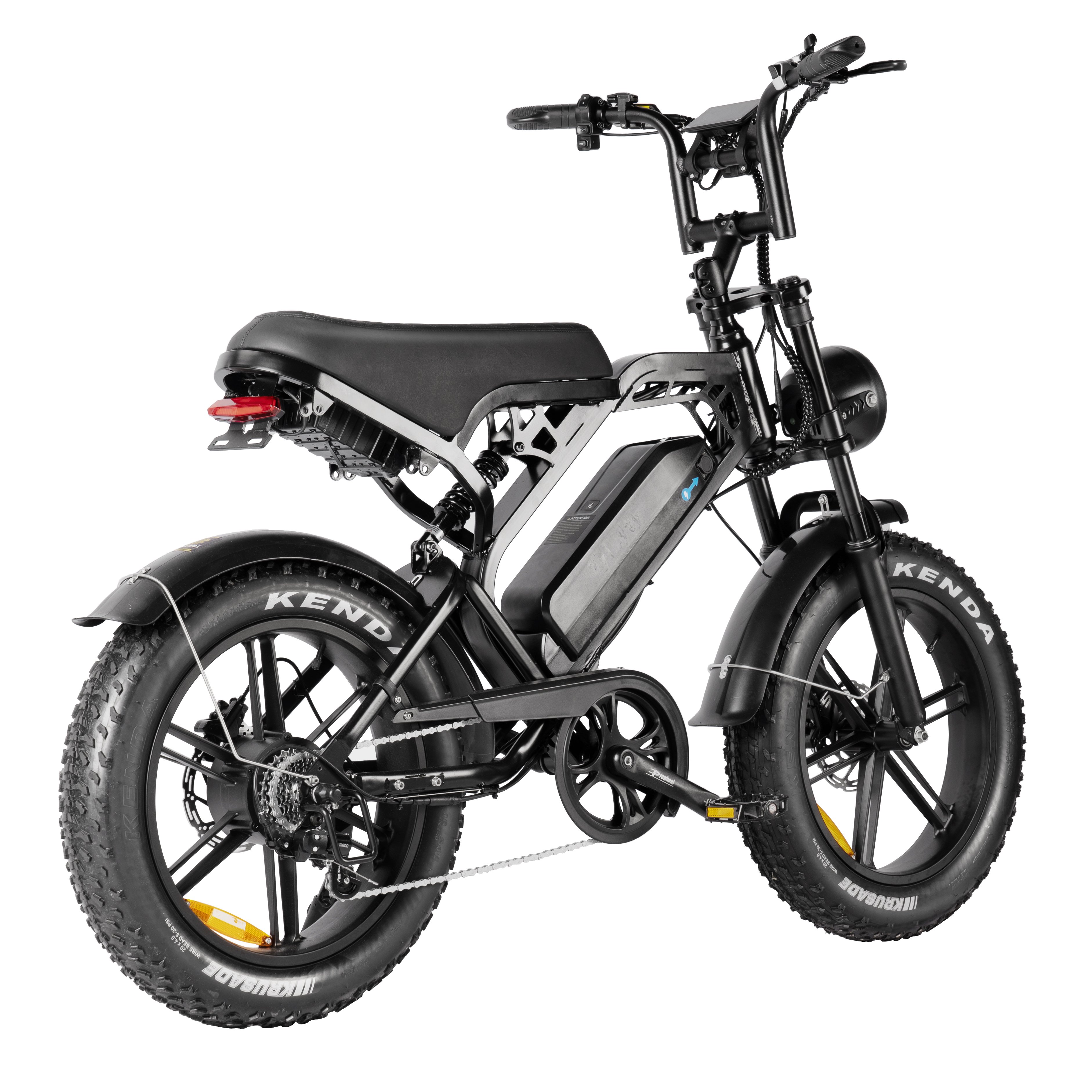 Cheap 20 Inch 750W V20 Electric Bicycle Fat Tire Hybrid E Mountain Dirt Bike Adult Eu Warehouse Ready To Ship