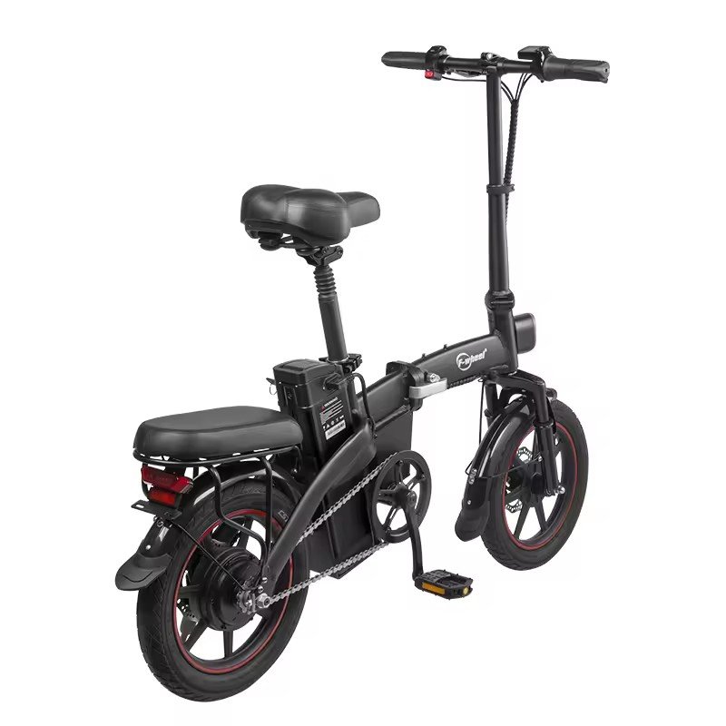 EU Stock DYU A5 Folding Electric City Bike14 Inch Easy-carry Electric Bicycle 350w Removable Battery Mountain Bike