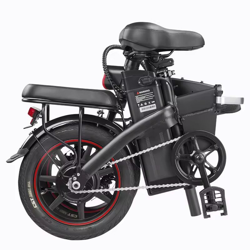 EU Stock DYU A5 Folding Electric City Bike14 Inch Easy-carry Electric Bicycle 350w Removable Battery Mountain Bike