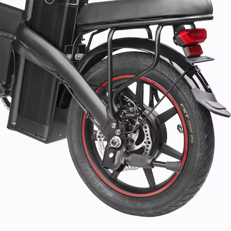 EU Stock DYU A5 Folding Electric City Bike14 Inch Easy-carry Electric Bicycle 350w Removable Battery Mountain Bike