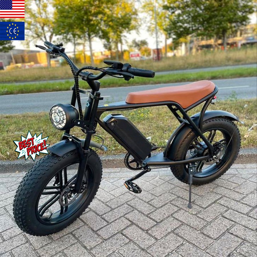 Electric Fatbikes for adults in EU USA warehouse electric fat bikes Ouxi V8 fat e-bikes 20 inches electric city bikes