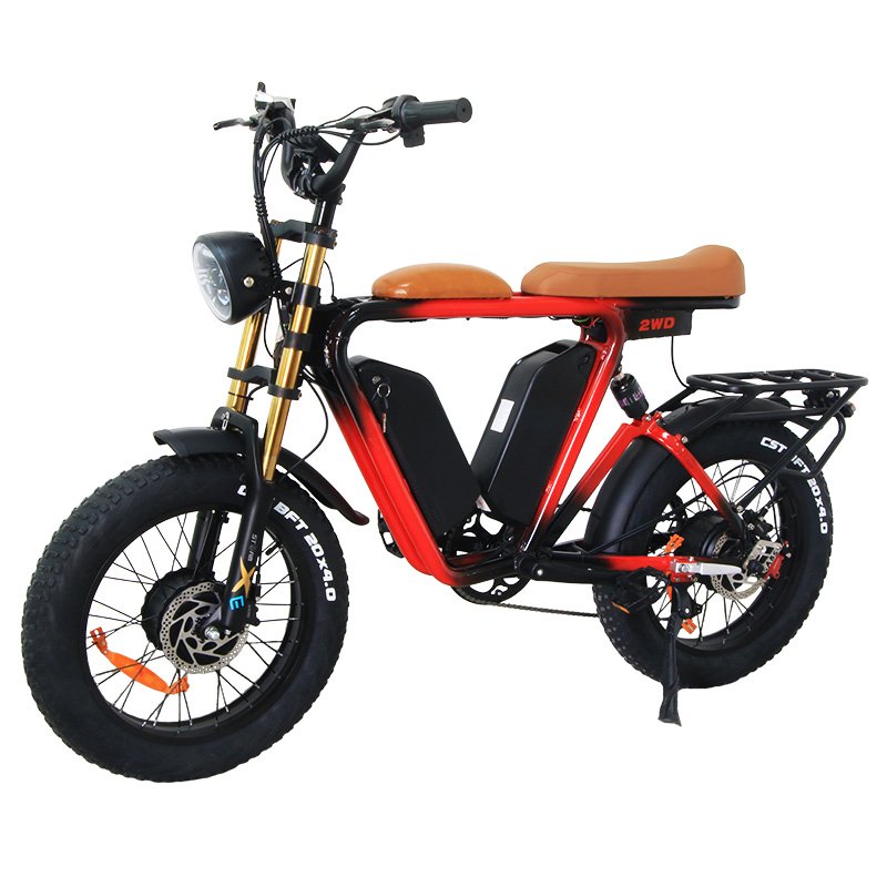 1000W 7 Speed Electric City Bike Lithium Battery Electric Bicycle 20wheel Size Mountain Road