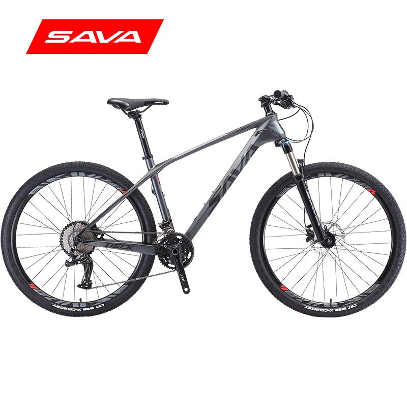 MTB bike sava Mountain bike hydraulic disc brake 27 speed carbon fiber bicycle for adult