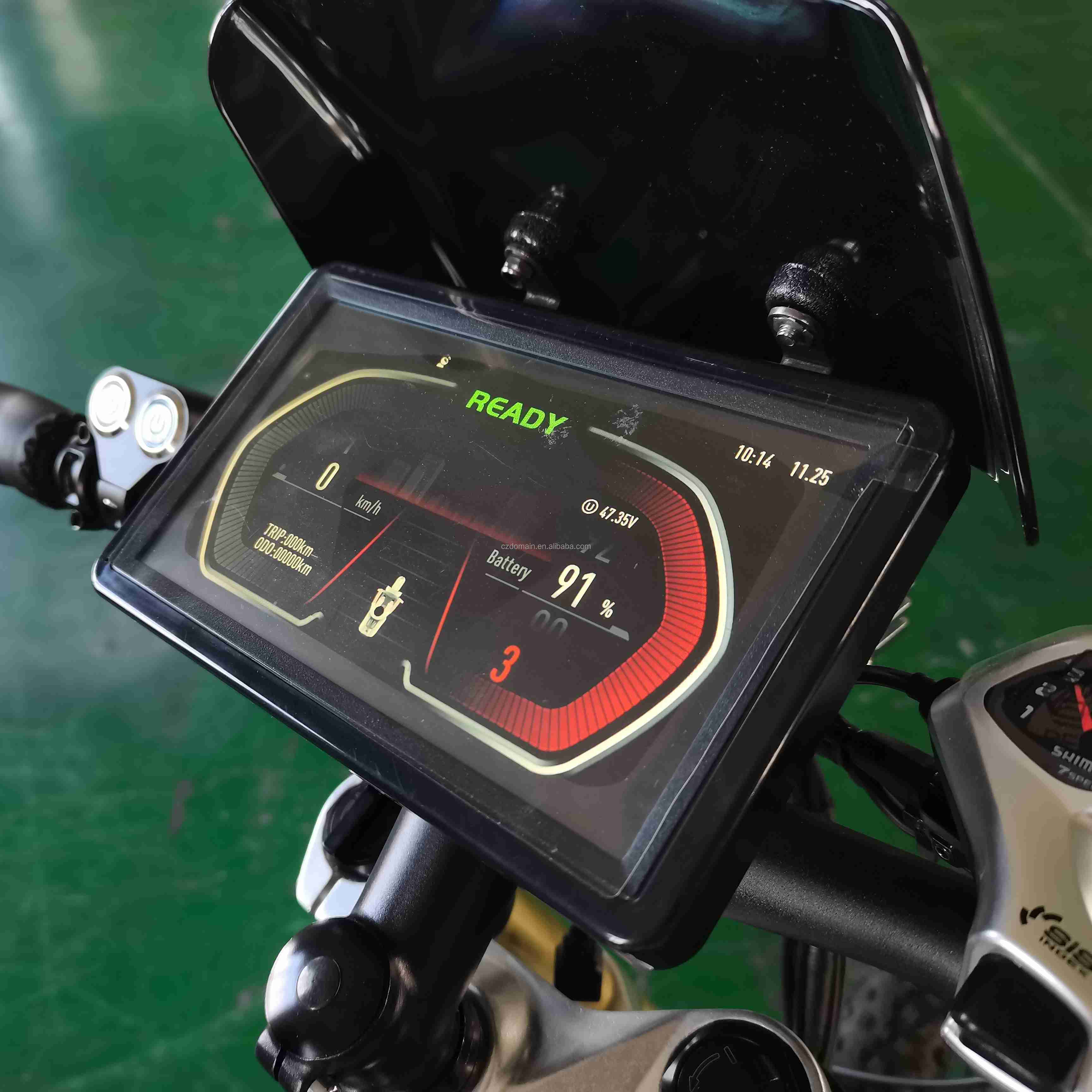 3000W Hub Motor Ebike Bicicleta Electrica 3000W Bomber Ebike Electric Dirt Bike With Upgraed Tft 7 Inch Display
