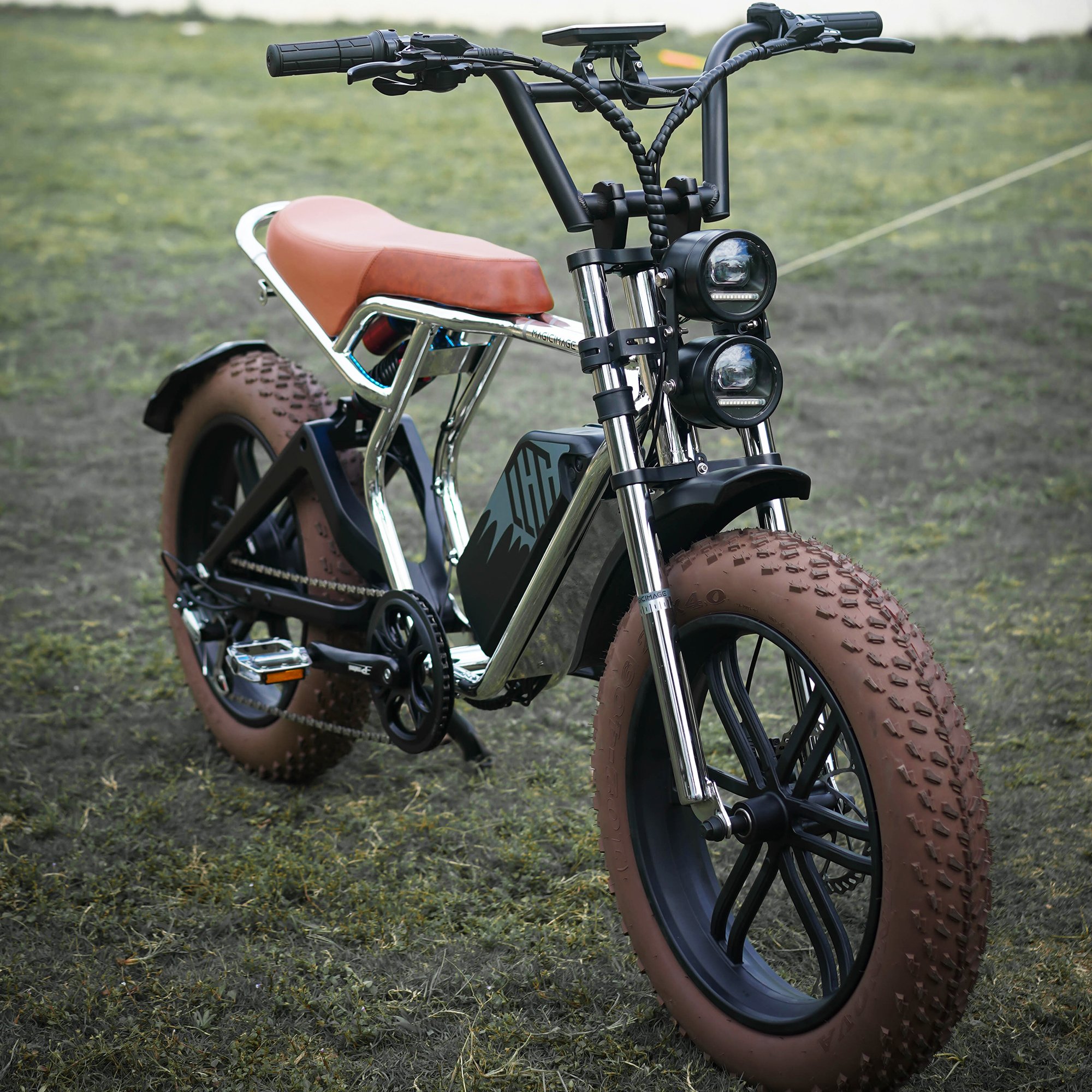 20 Inch Fat Tire ELECTRIC BICYCLE Off Road Electric Bike Mountain Bicycle 500W Motor Electric Bike Bicycle