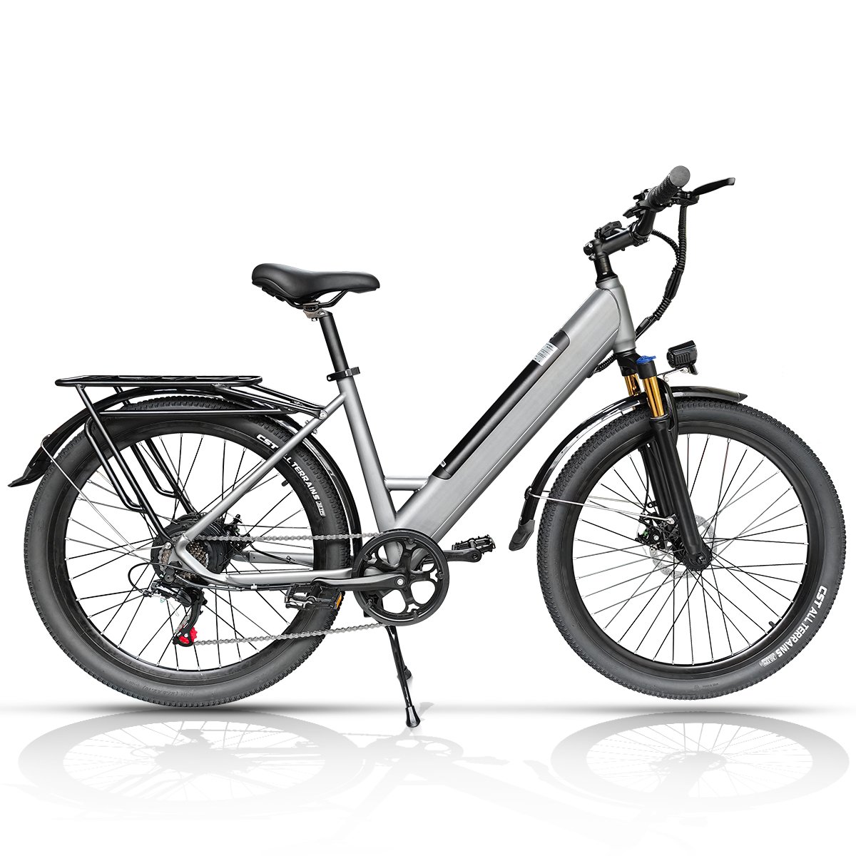 eu warehouse Tourwheel B7 electric bike 3 torque sensor 36V 350W 500W 15Ah long range city e bike 27.5 inch electric bicycle