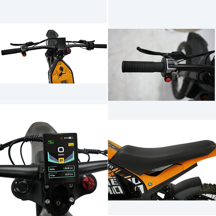 City Electric Bicycle Road Moped With Pedals E-Bike Electric City E Dirt E-Moped 19" Bike Fat Tires
