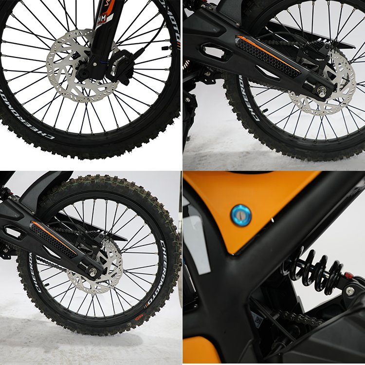 City Electric Bicycle Road Moped With Pedals E-Bike Electric City E Dirt E-Moped 19" Bike Fat Tires