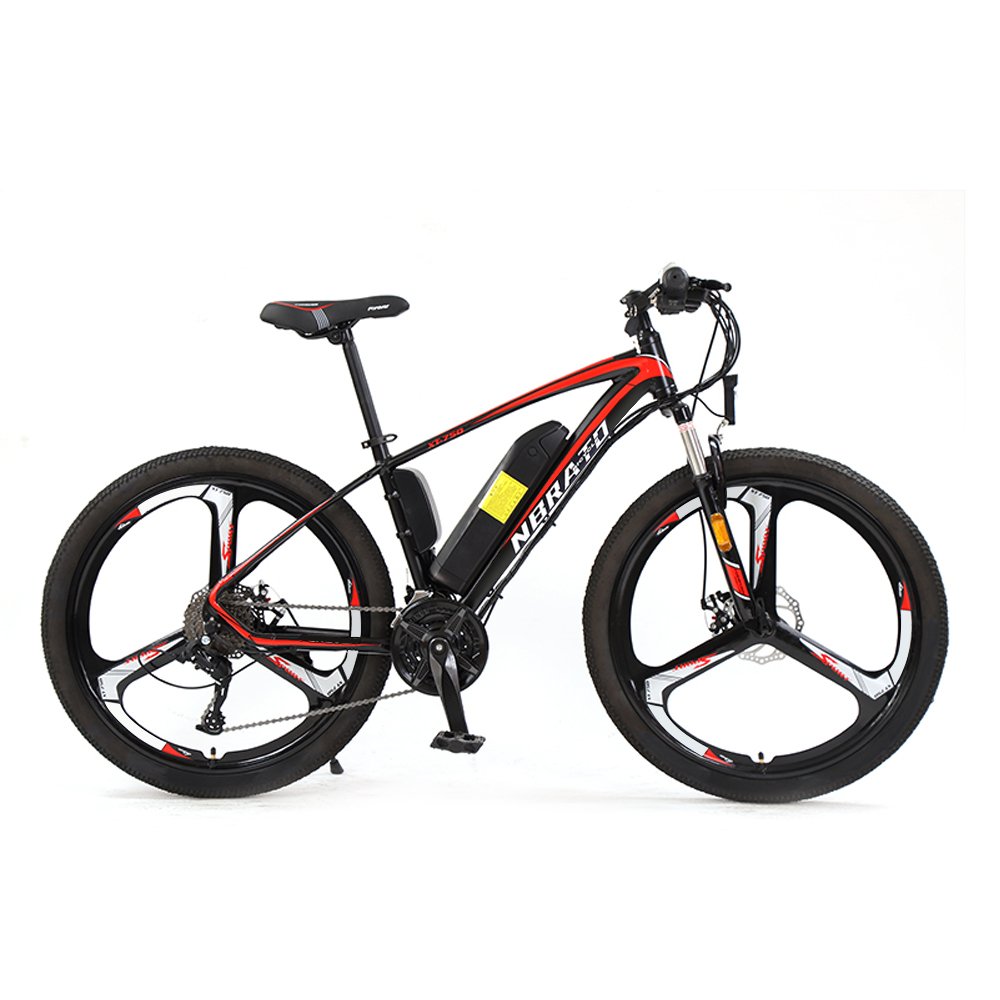 Electric Mountain Bike 26 Inch 21 Speed Power Assisted City Mountain Bicycle Electric Bike