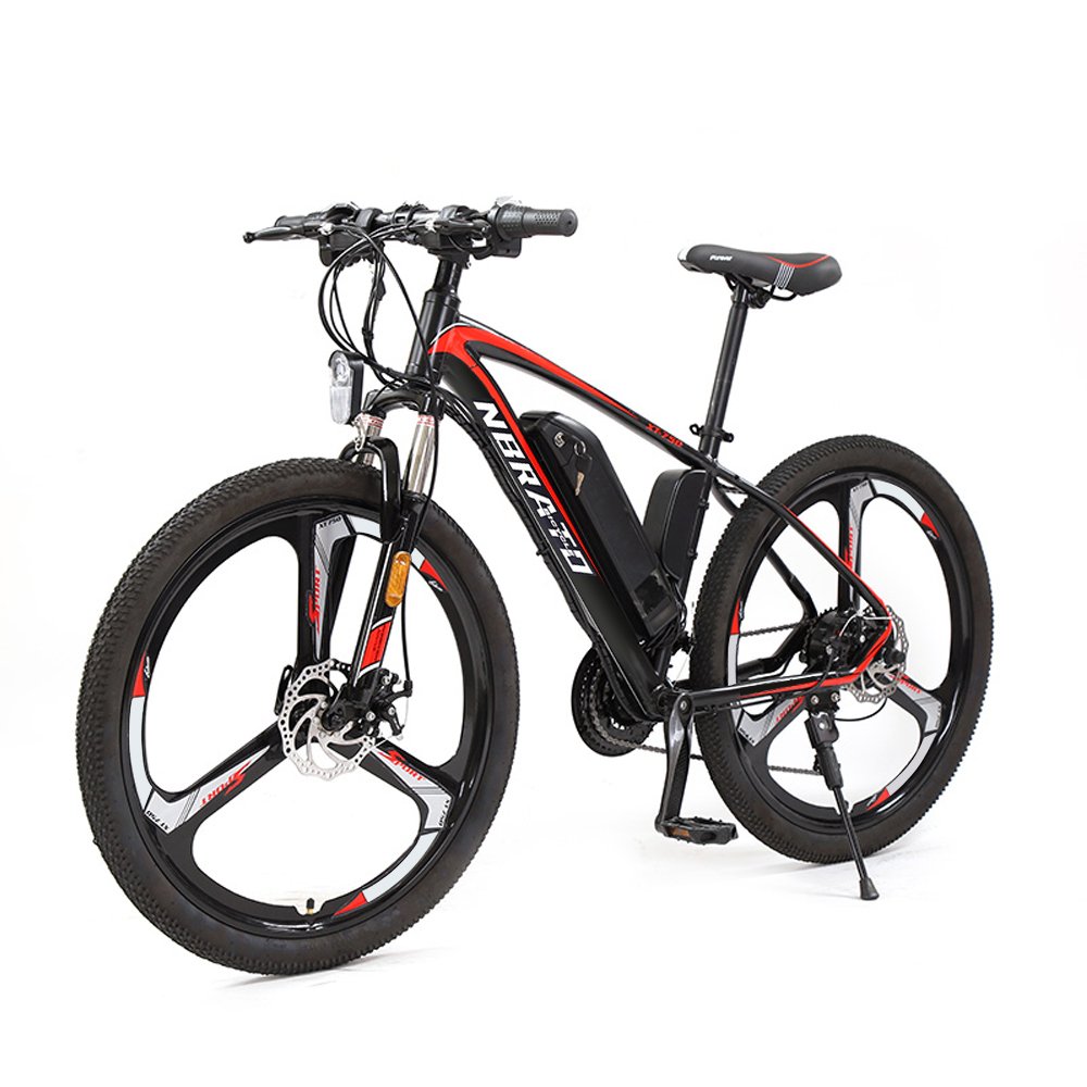 Electric Mountain Bike 26 Inch 21 Speed Power Assisted City Mountain Bicycle Electric Bike