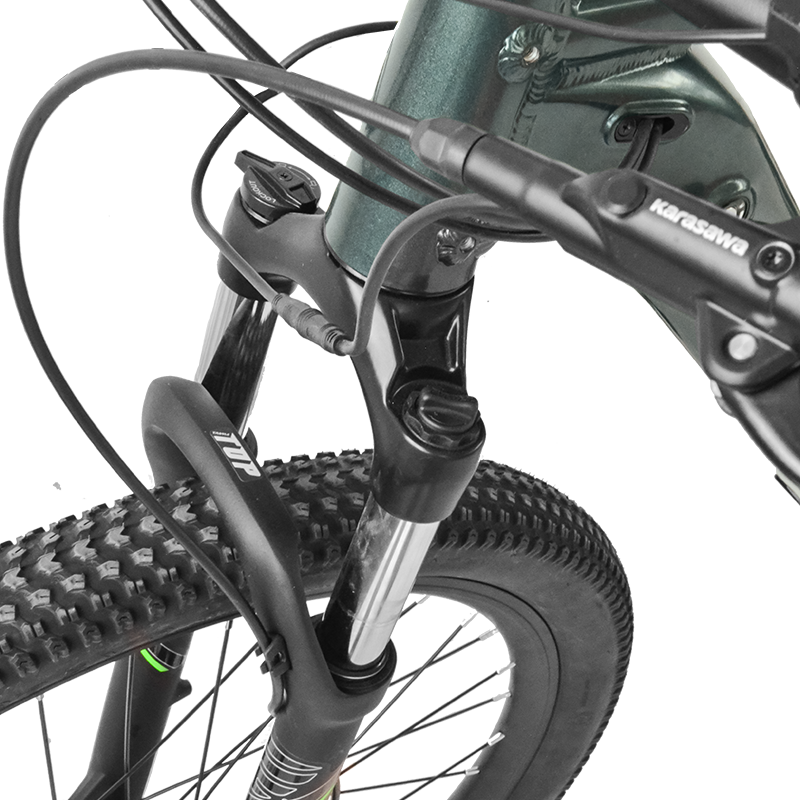 Powerful Electric Mountain Bike 350W Mid Motor Lithium Battery Aluminum Alloy Frame Adventure Activity