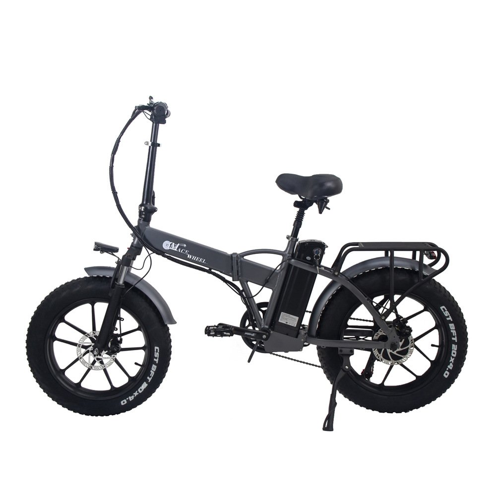 High-power 20 Inch Electric Scooter E-bike With Rear Carrier Battery 48v Electric Bicycle