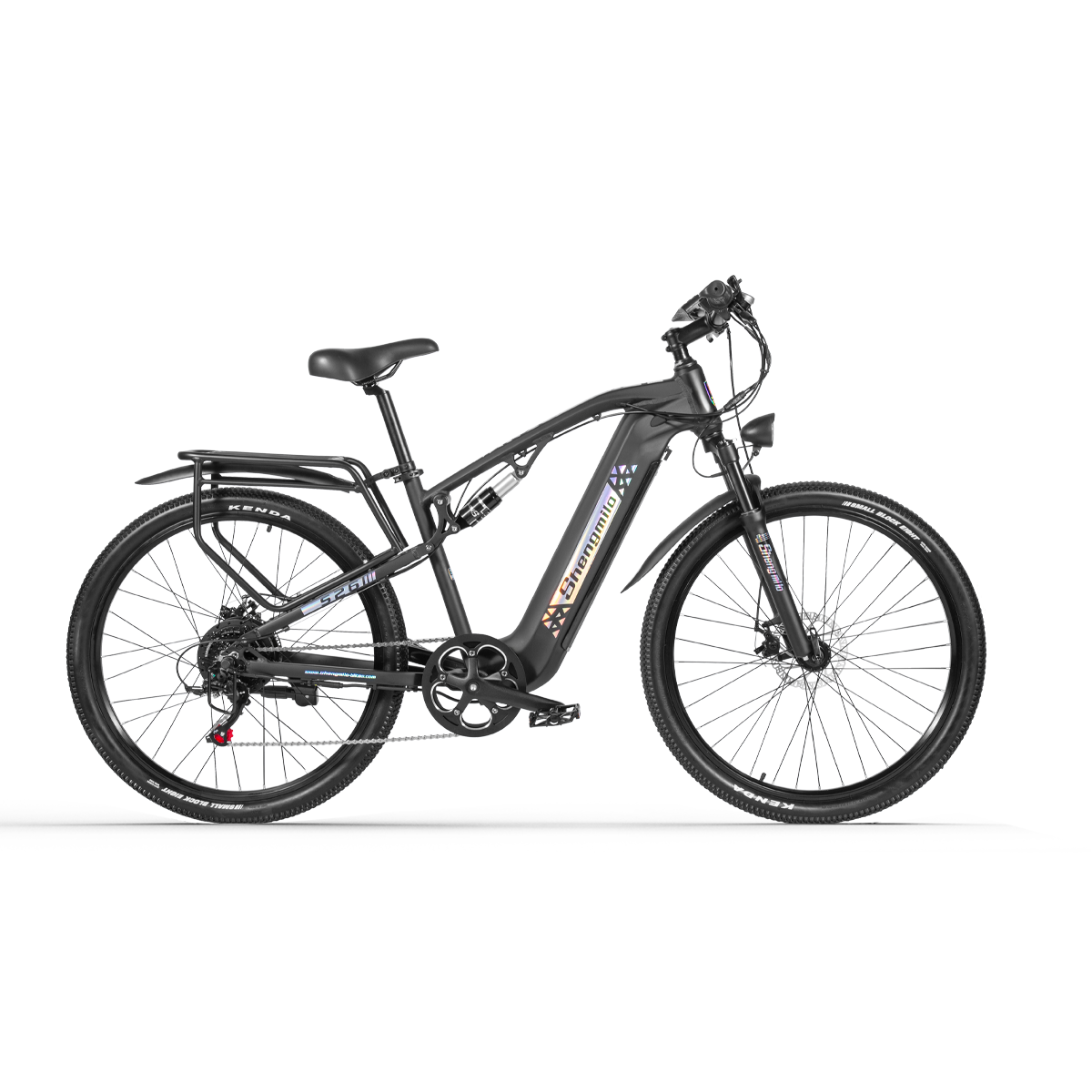 48V 500W Bafang Motor Electric Mountain Bike Factory Direct Sales 17.5ah Lithium Battery Adult Ebike Fat Tire Snow Mountain