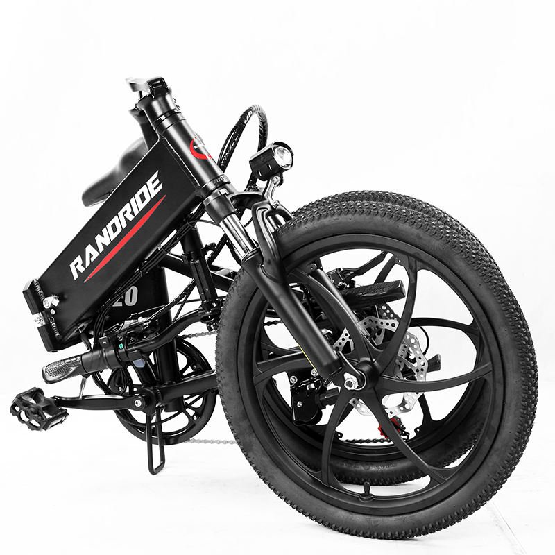 20 inch foldable city electric bike 500W 48V lithium battery aluminum alloy frame electric bike