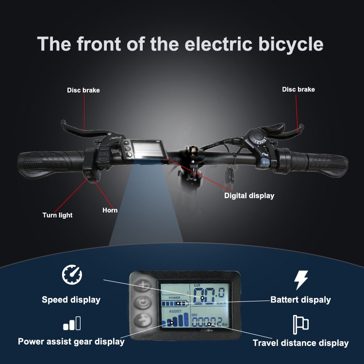 26 inch Tire 36V 350W 7.8AH 10AH 12.5AH Lithium Battery LCD Display Disc Brake eBike Aluminum Alloy Electric Mountain Bike MTB