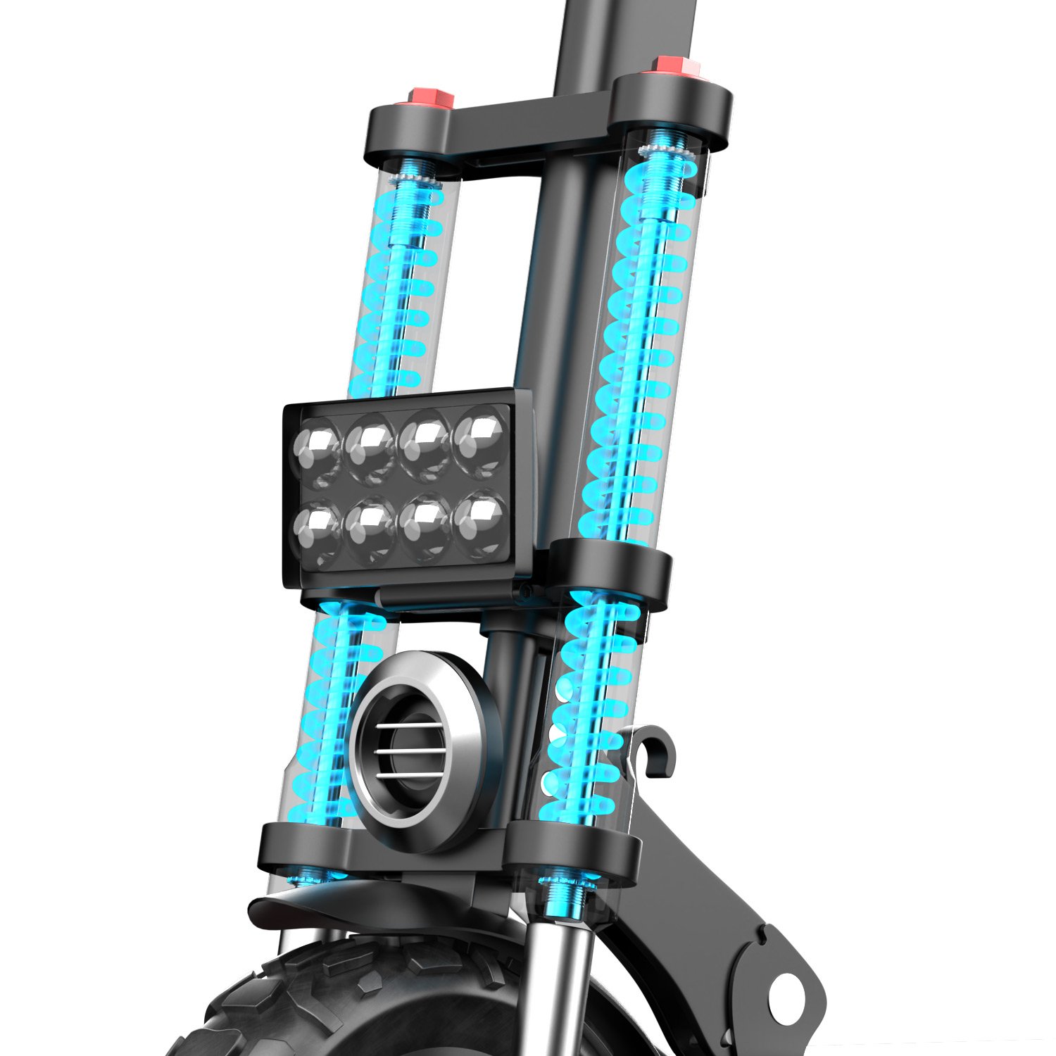US warehouse 2400 longer Mileage electric scooter 48V high-capacity battery All Terrain Mountain scooters for adult