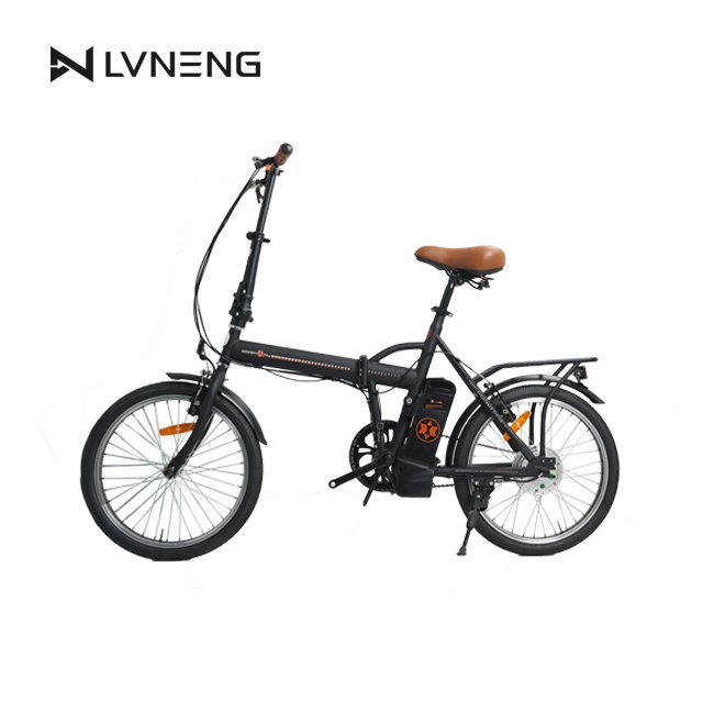 EN15194 Cheap 24V 200W Electric Folding Bike Ebike Electric City Bike for sale