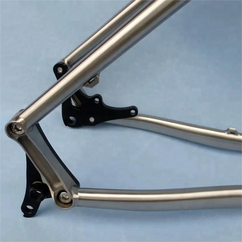 Haofutan Titanium mountain bike frame features a 650B MTB lightweight design and a popular selling product.