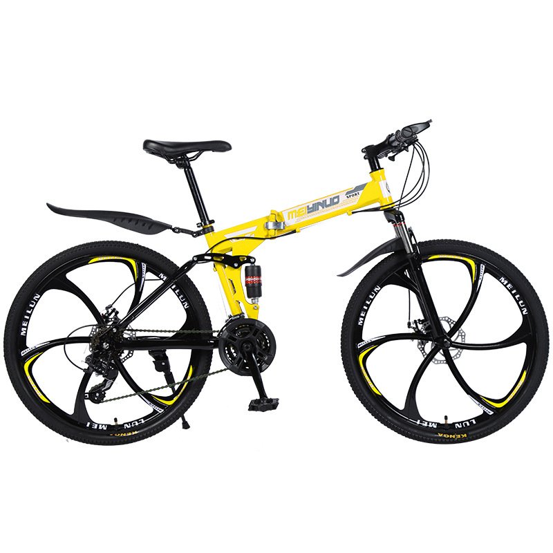 cheap price new fashion folding bicycle long range hydraulic sports mountain bike
