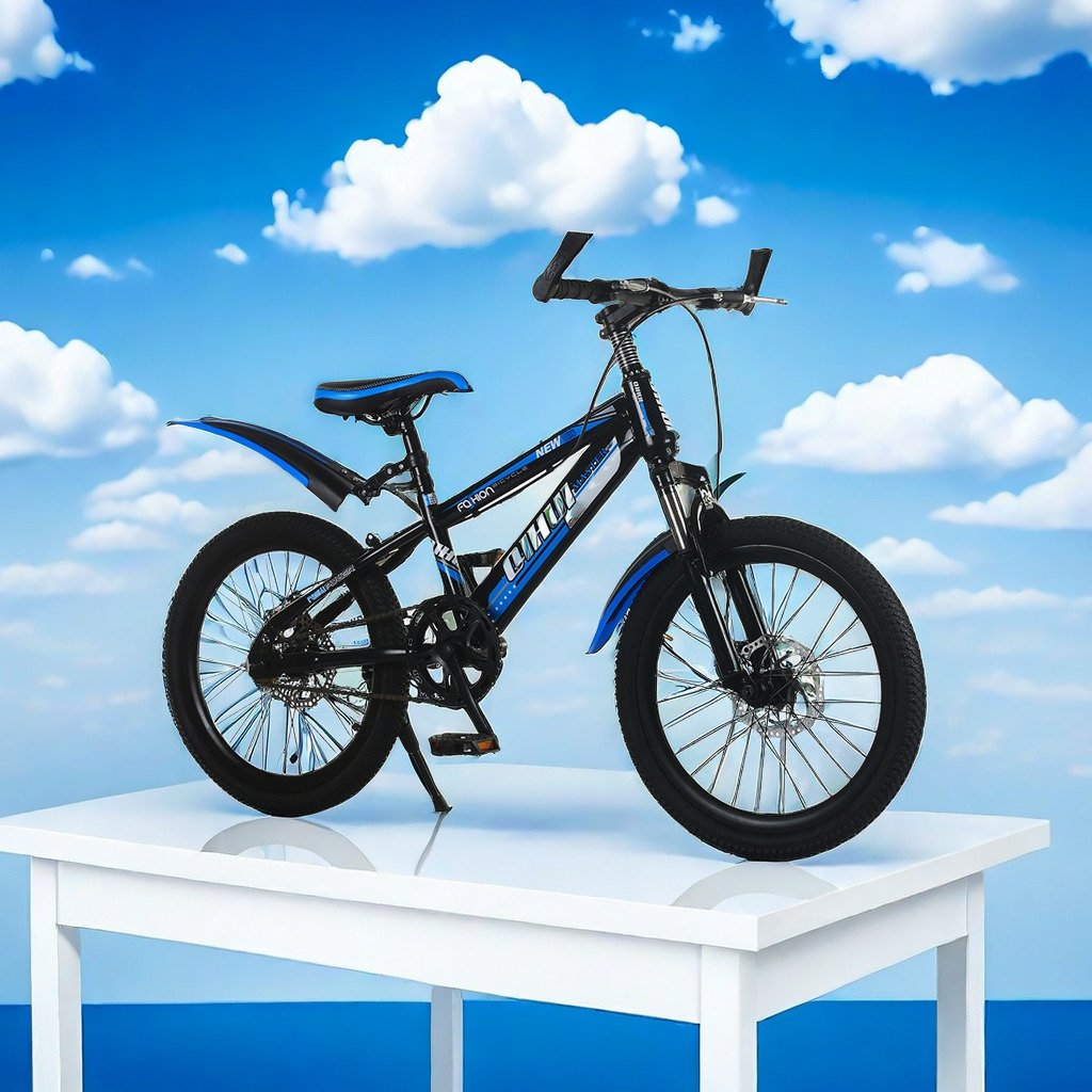 All Terrain Durable 6-Speed Kids' MTB Sizes 18" 20" and 22"