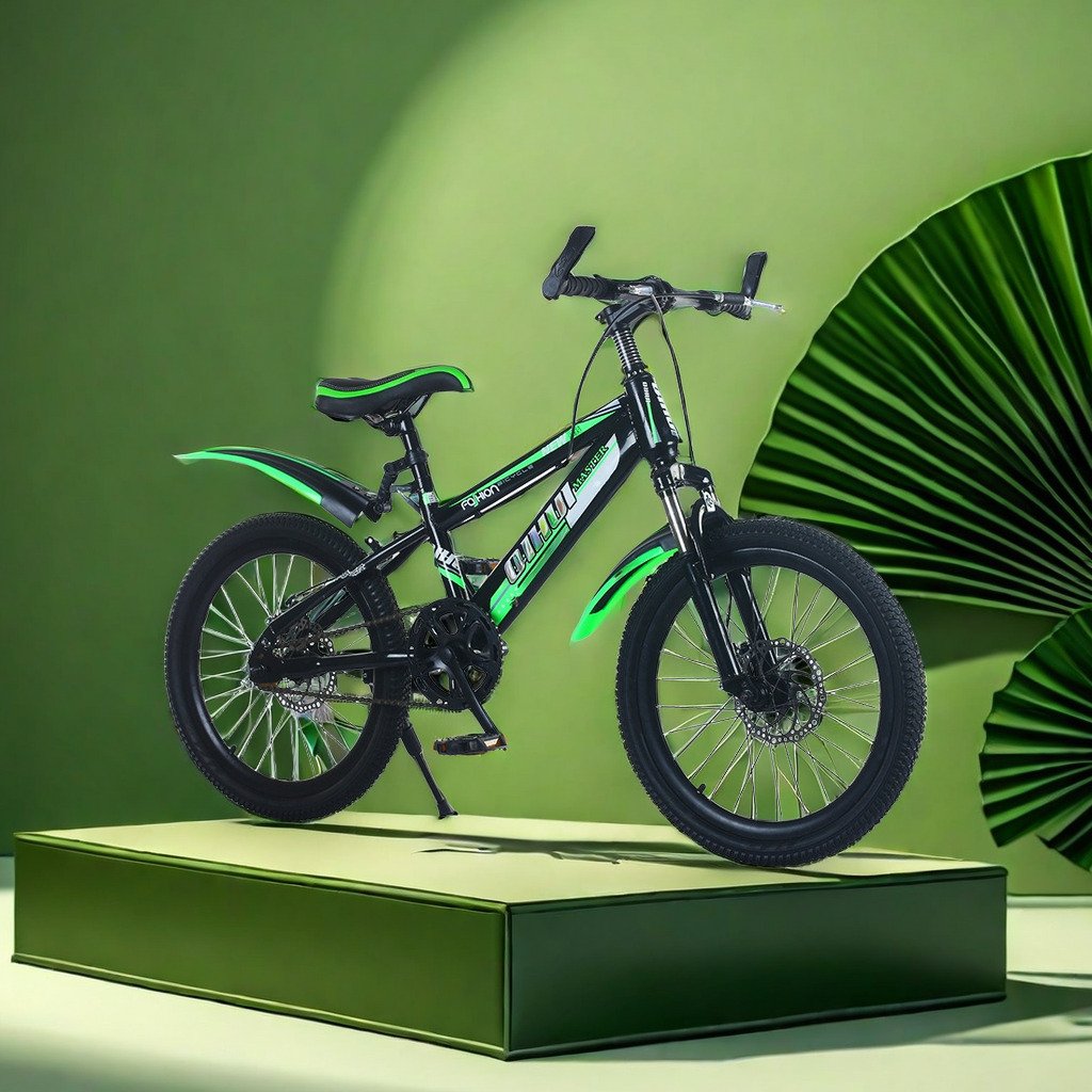 All Terrain Durable 6-Speed Kids' MTB Sizes 18" 20" and 22"