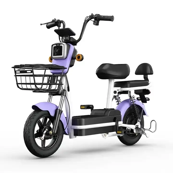 Factory Wholesale Electric Bicycle 350W 48V Adult Electric city Bike Lead-acid Battery Two-wheeled Electric Scooter