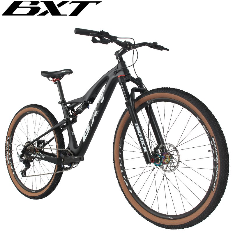 XC Full Suspension Carbon Complete Mountain Bicycle OEM 29er 11 speed Shimano Travel 100mm original Raw 29er MTB bike 29 inch