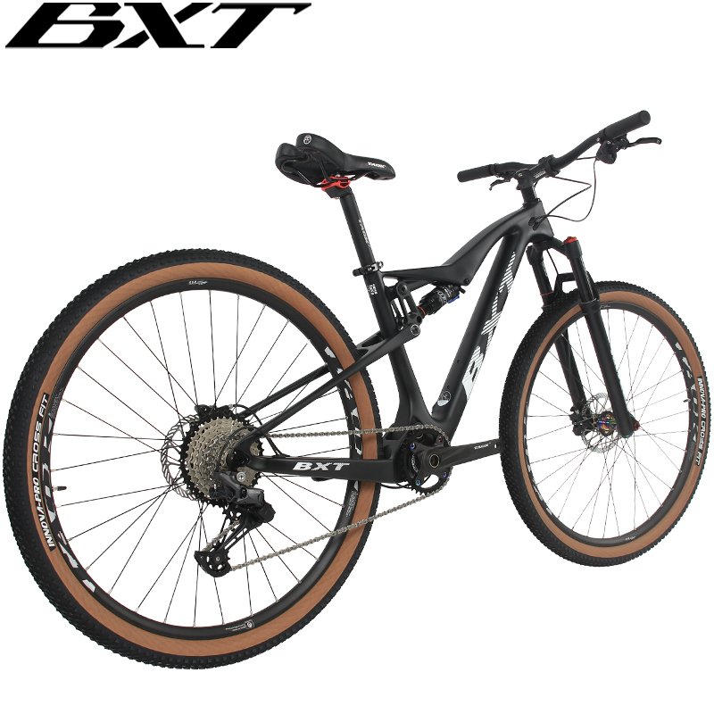 XC Full Suspension Carbon Complete Mountain Bicycle OEM 29er 11 speed Shimano Travel 100mm original Raw 29er MTB bike 29 inch