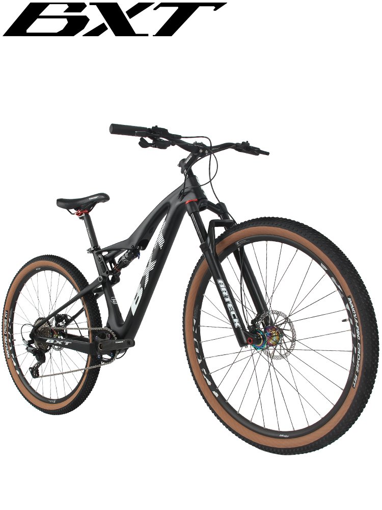 XC Full Suspension Carbon Complete Mountain Bicycle OEM 29er 11 speed Shimano Travel 100mm original Raw 29er MTB bike 29 inch