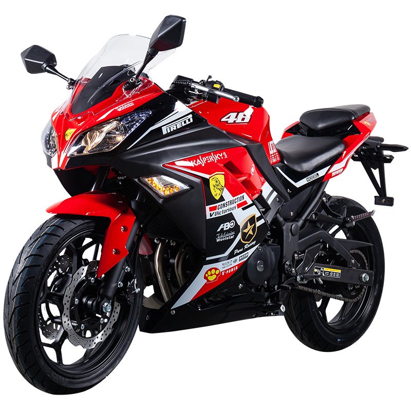 Factory sales sportbike 180CC single cylinder gas motorcycle