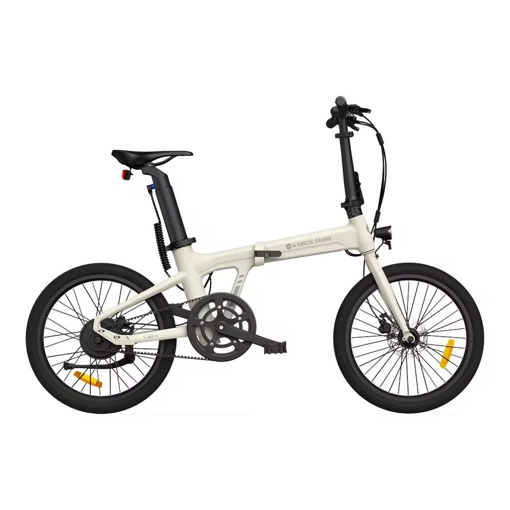 EU STOCK ADO A20 AIR Folding Electric City Bike 20Inch Easy-carry Electric Bicycle 100KM Range 25km/h Removable Battery EBike