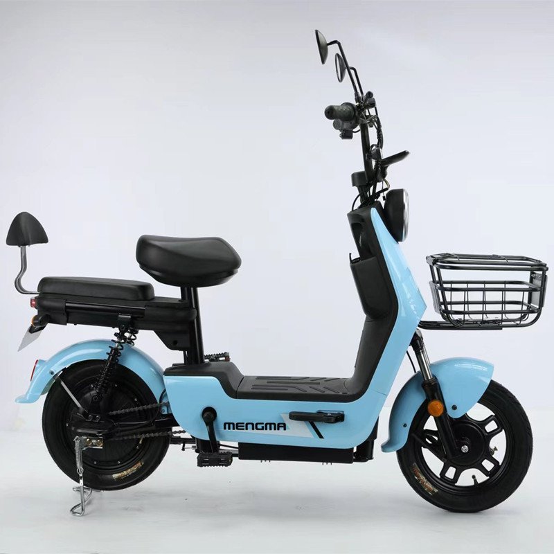 2022 New adult Electric city Bicycle with two seat 350W Battery Power 2 wheel E-Bike