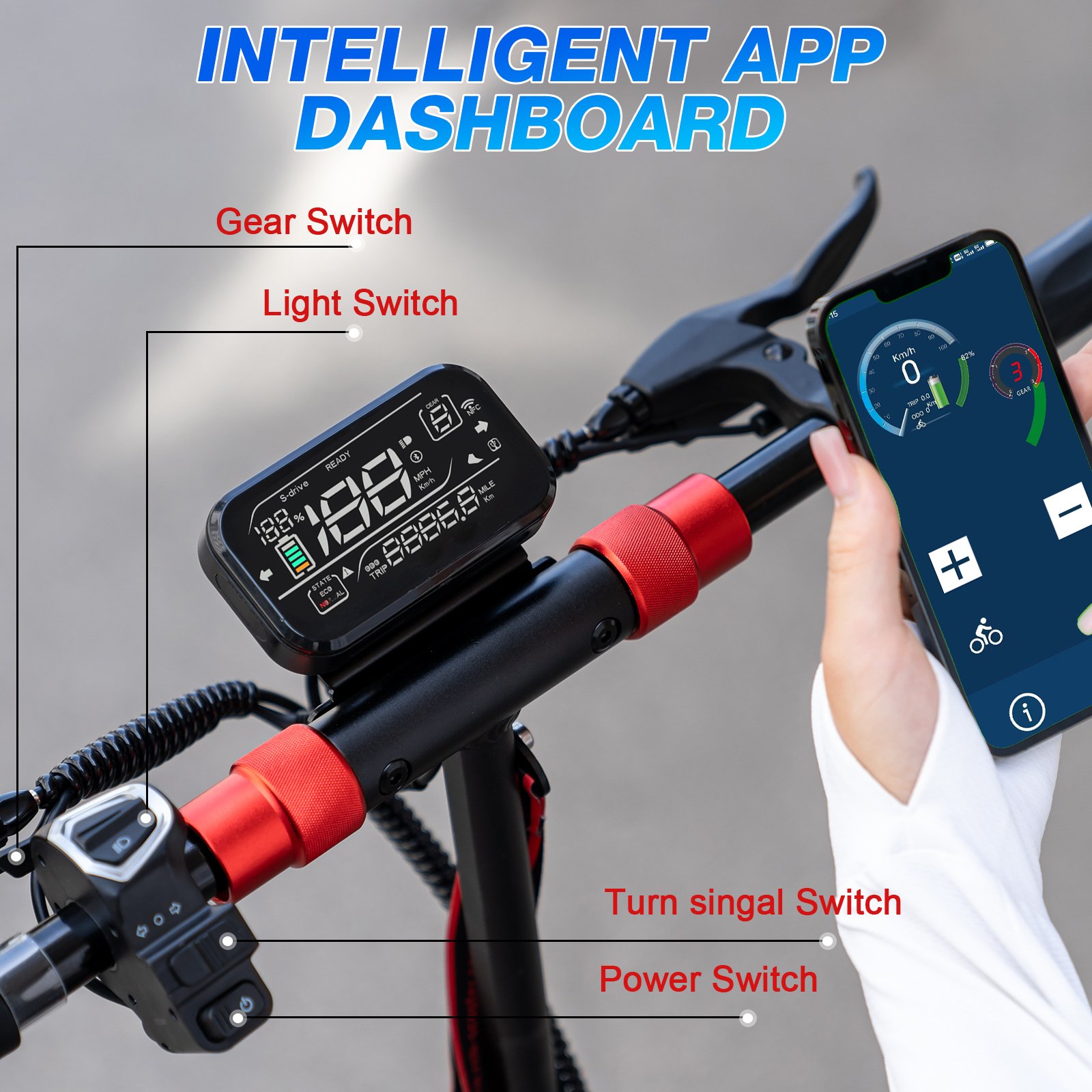 High Duty 800W heavy load electric scooter for off-road, city-road, mountain use huge stock in USA / UK / EU