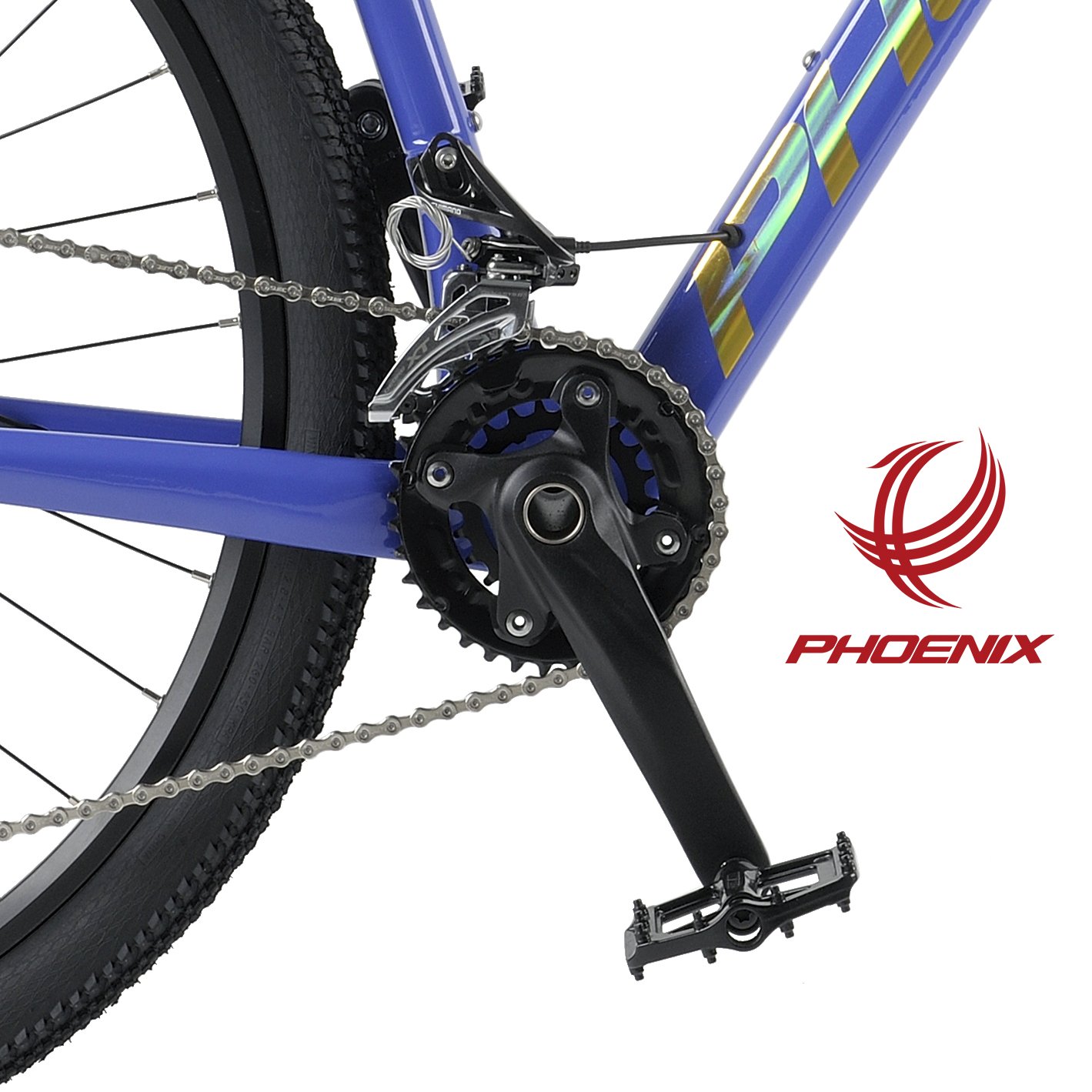 Phoenix 29-Inch Carbon Fiber MTB Mountain Bicycle Hydraulic Disc Brake Speed Model Alloy Shift Suspension All Aluminum Bike