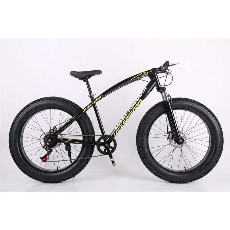 Factory wholesale Full suspension mountain bike 26inch 21 speed mountain snow bike with big fat tyre