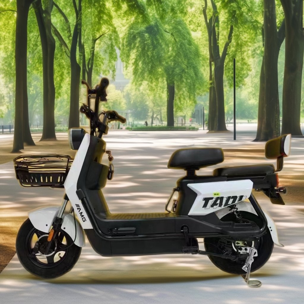 2024 China Factory Direct 350W Adult Electric City Bike Hot Selling Smart 48V Lead-Acid Battery 3-Speed Ebike Two Urban Commute