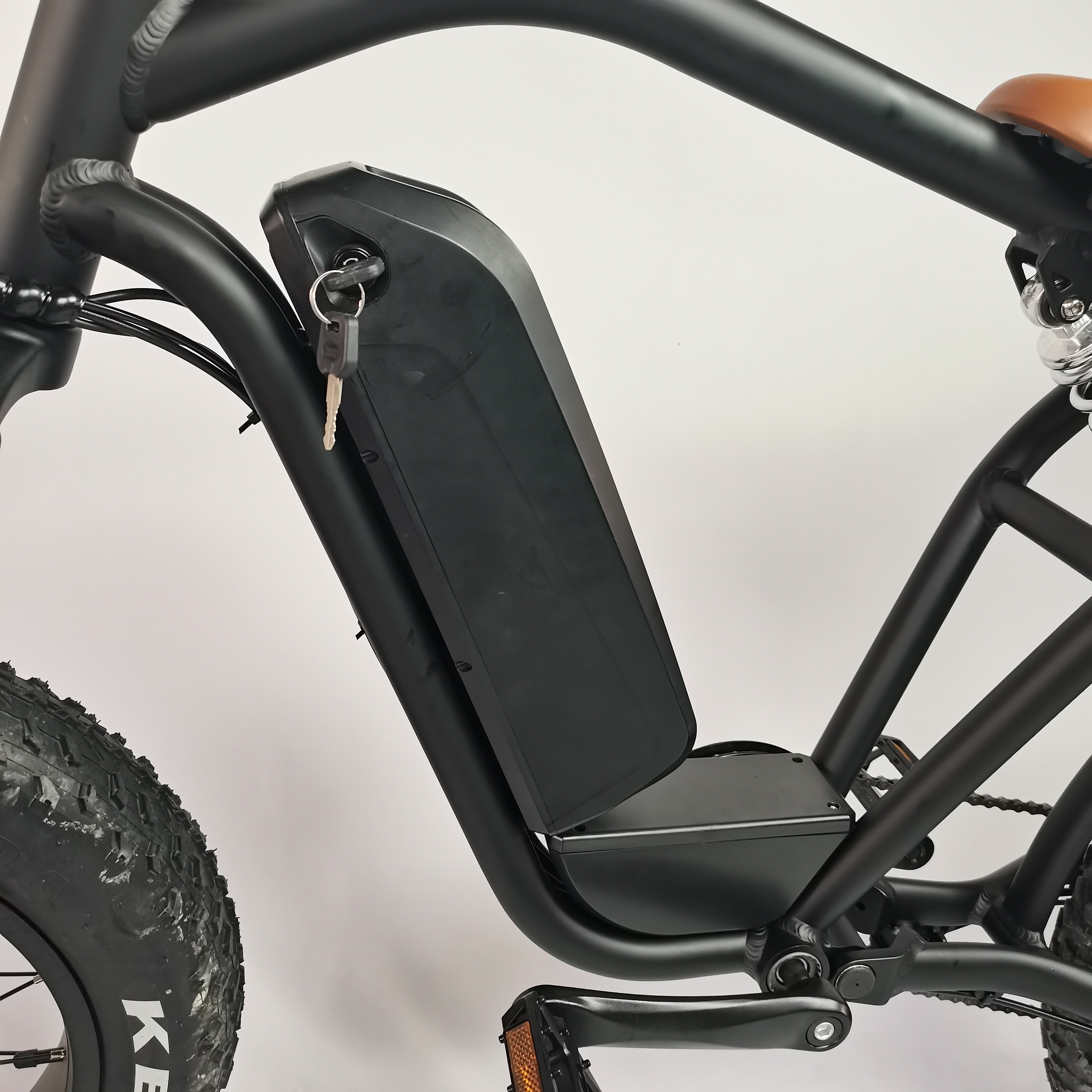 Electric Mountain Bike Power Battery Torque Time Fun Charging Hub Bafang Motor 20*4.0 Fat Tire Wall Frame