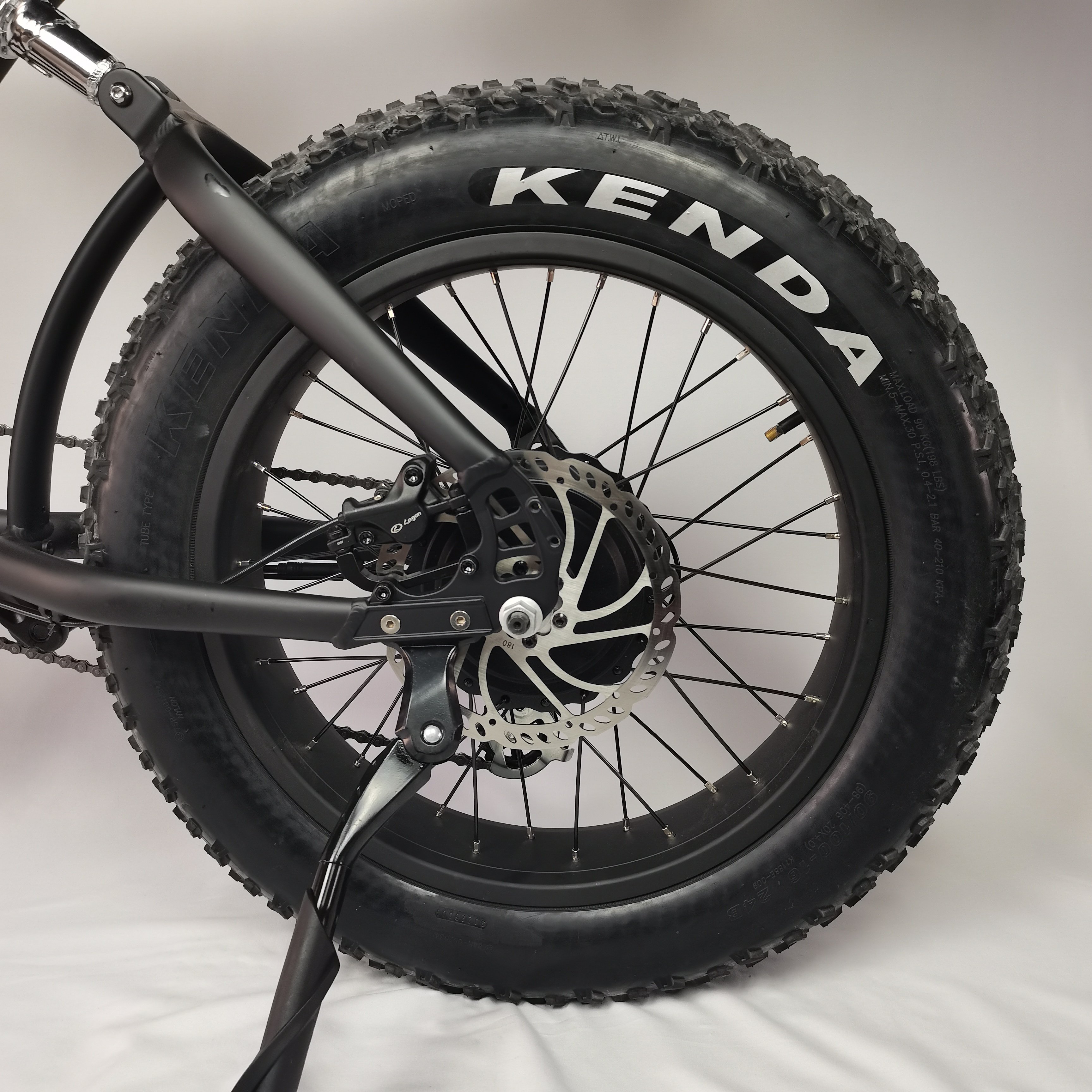 Electric Mountain Bike Power Battery Torque Time Fun Charging Hub Bafang Motor 20*4.0 Fat Tire Wall Frame