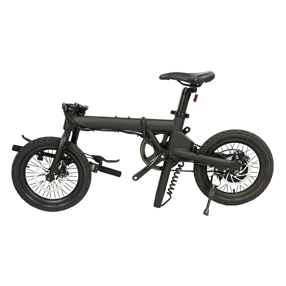 KUAKE 36V 250W Small Folding Electric Bicycle Smart Folding e-Bike Ebike City MINI Size Easy Carry Bike