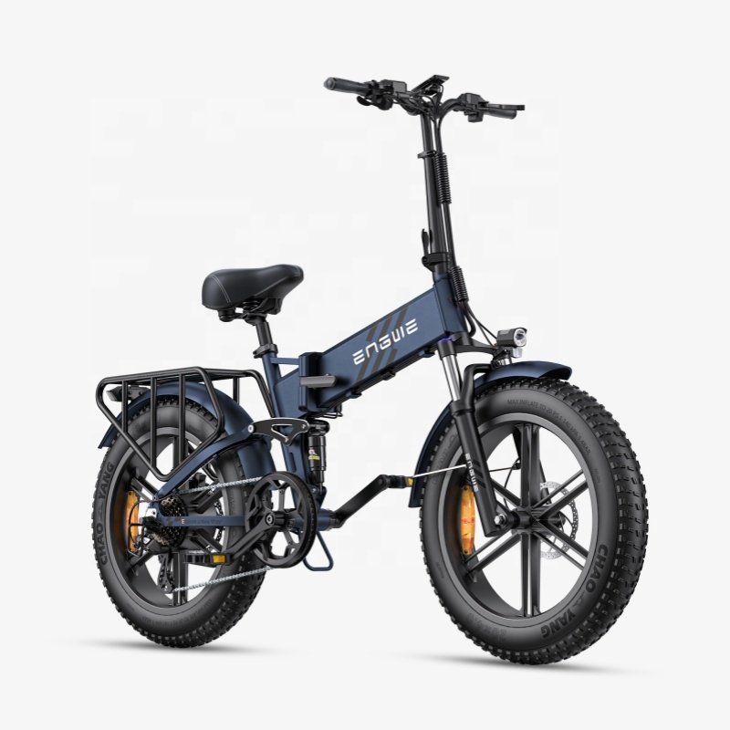 EU/US/UK Warehouse Engine Pro 2.0 1000w 16ah Engwe Velo Elektrikli Bisiklet 20 inch hydraulic oil brake Fat tire electric Bike