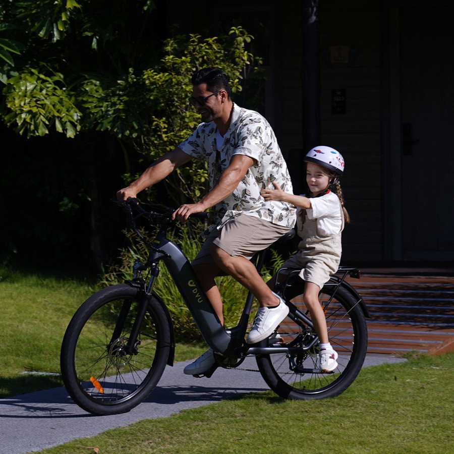 US EU stock warehouse DYU C1 electric moped bike ebike motos electrica chinas para ninos electric mountain bike