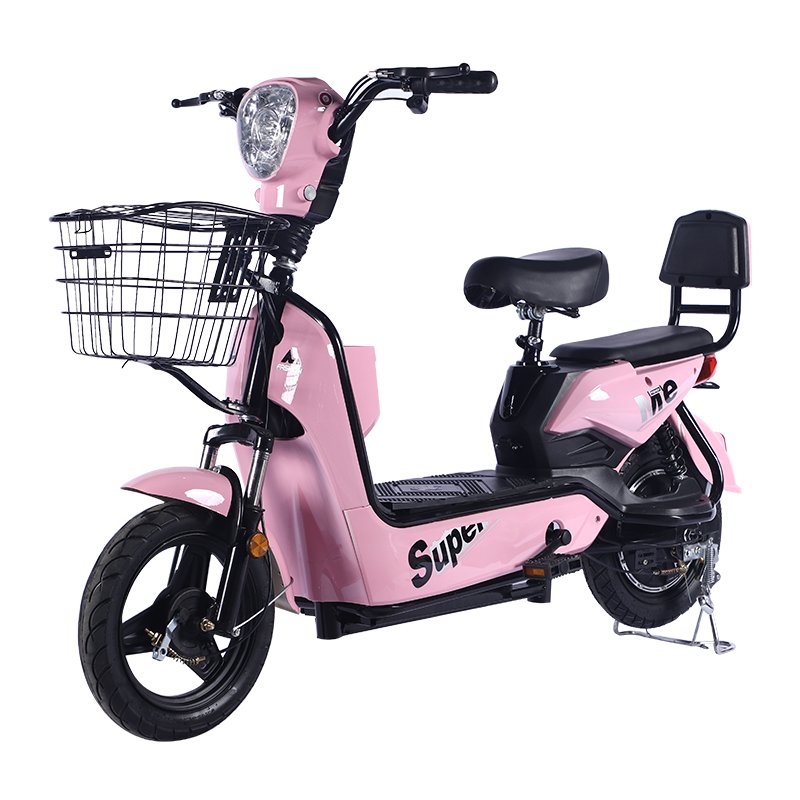 Most Popular 48V Electric City Bike 250W Rear Hub Motor 3-Speed Straddles Steel Frame Scooter Kit Electronic Rear Carrier